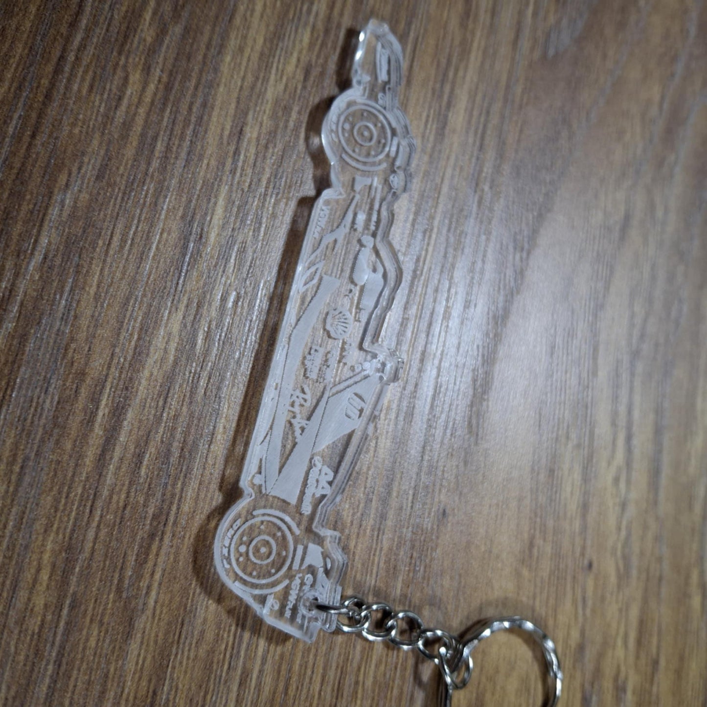 Lewis Hamilton #44 2025 Ferrari Keyring