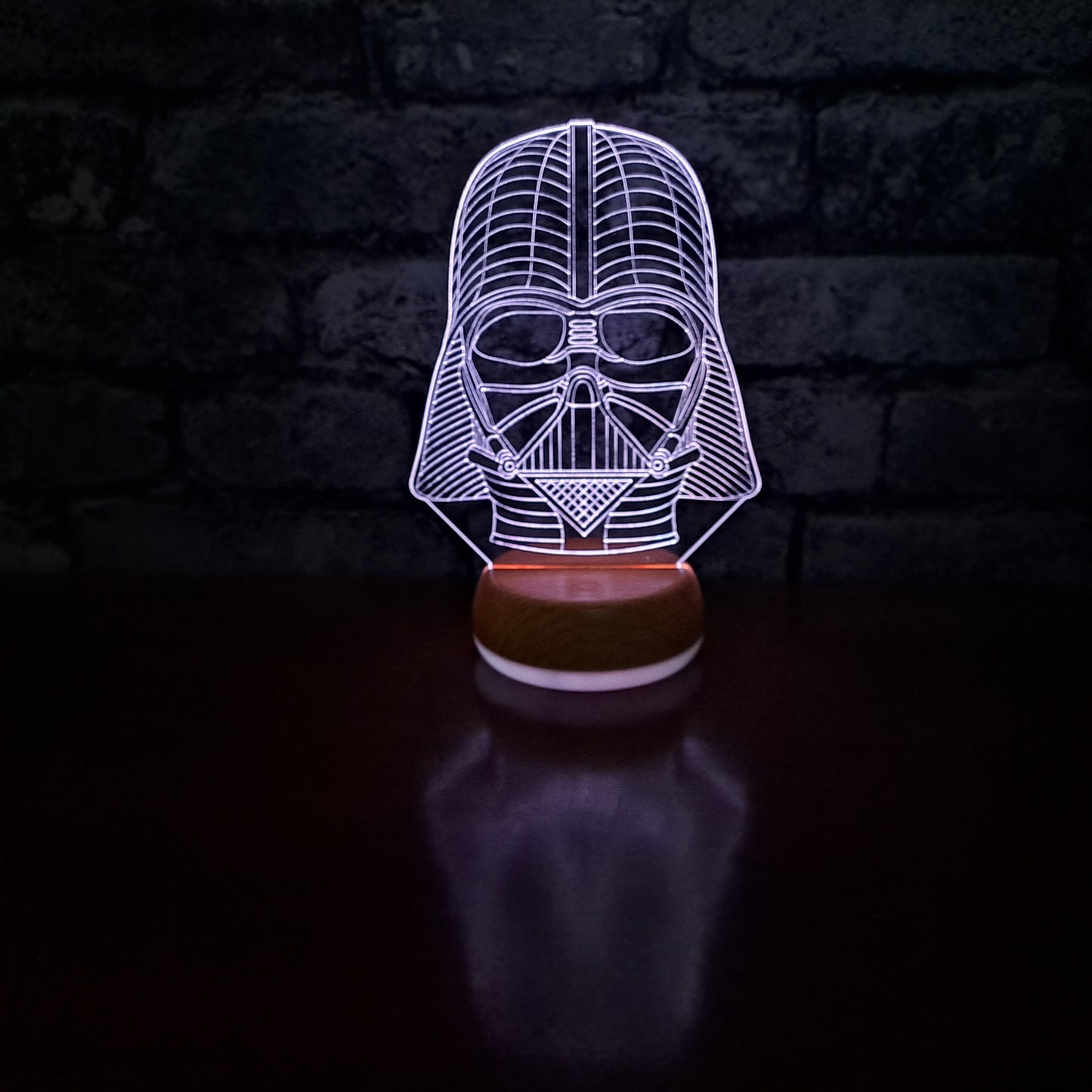 Darth Vader LED Lamp Night Light Night Light Stock Car & Banger Toy Tracks