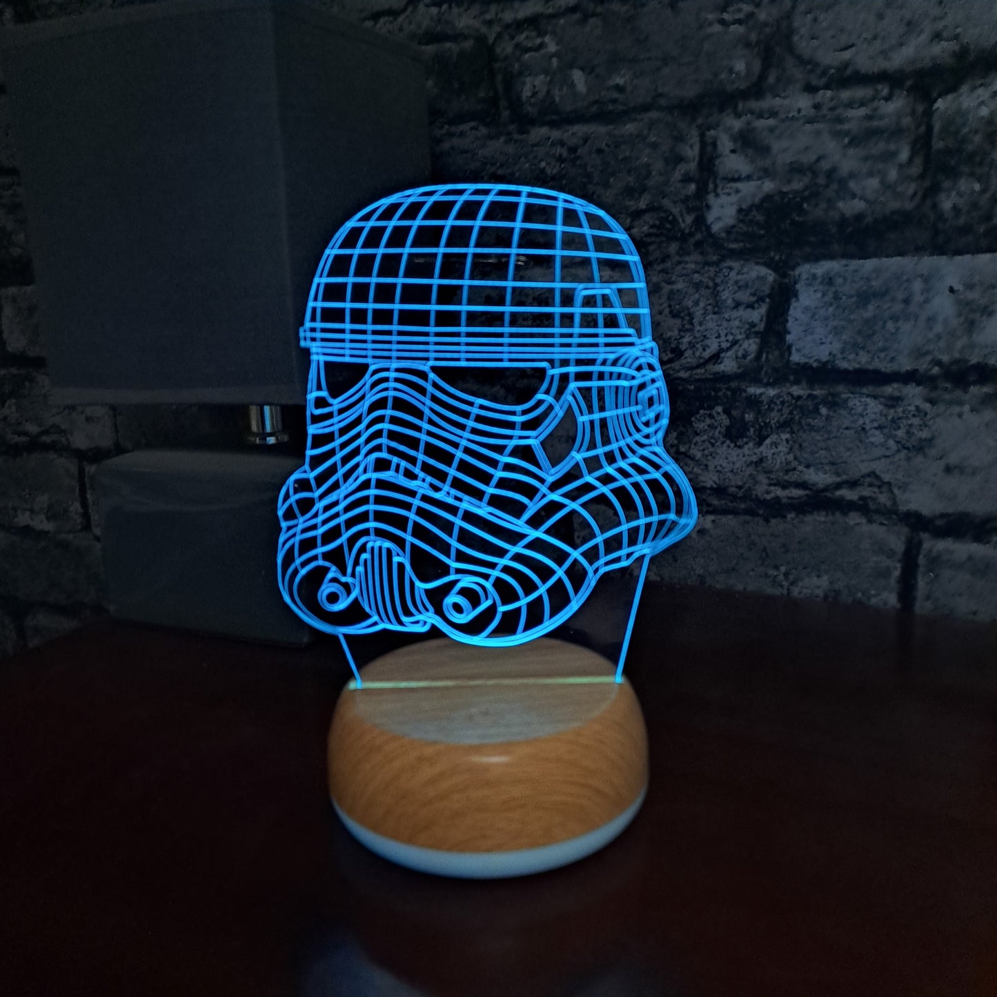 Storm Trooper LED Lamp Night Light Night Light Stock Car & Banger Toy Tracks
