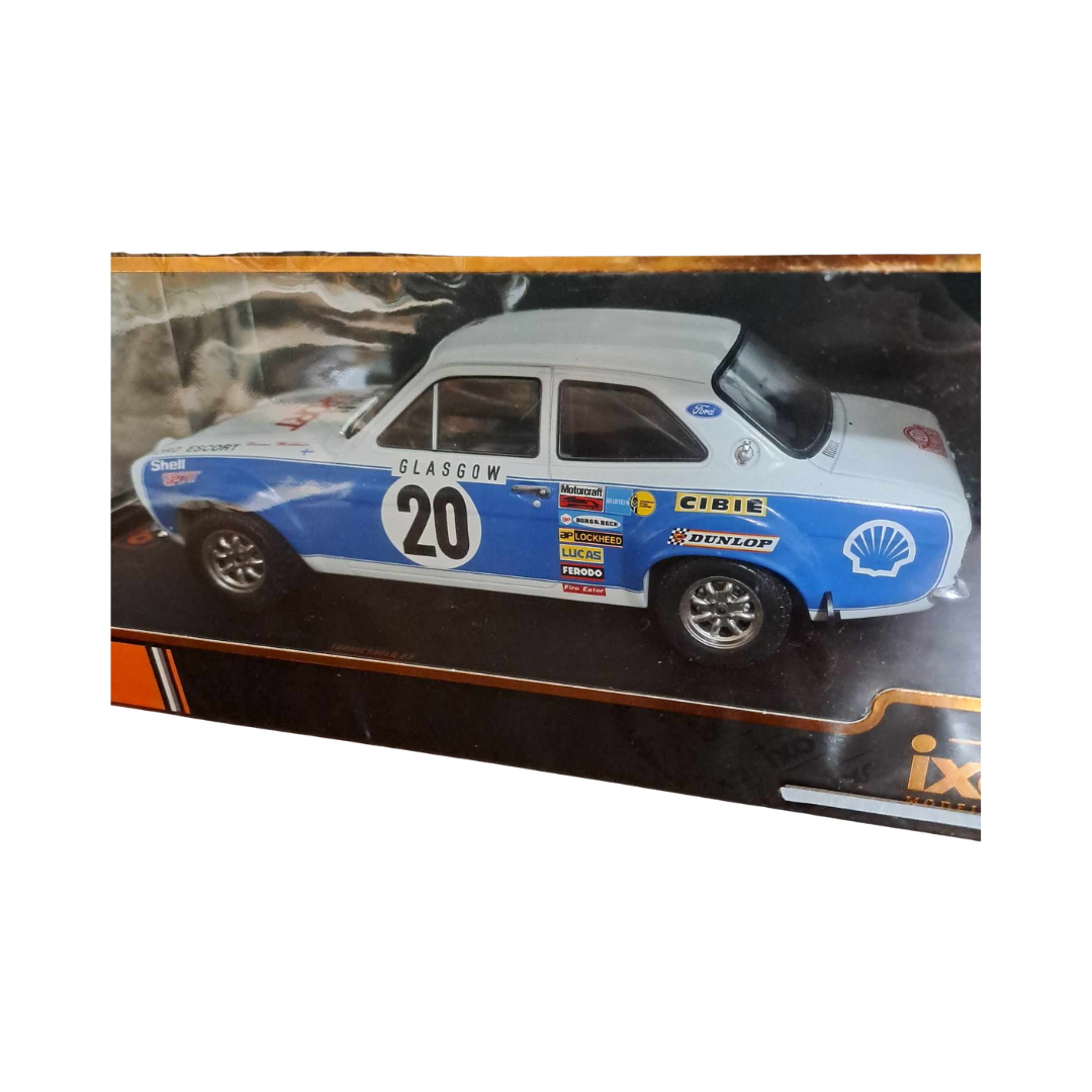 Ford Escort MK1 RS 1600 #20 Rally Monte Carlo 1973 Collectable Car 1/18 Scale Cars Stock Car & Banger Toy Tracks