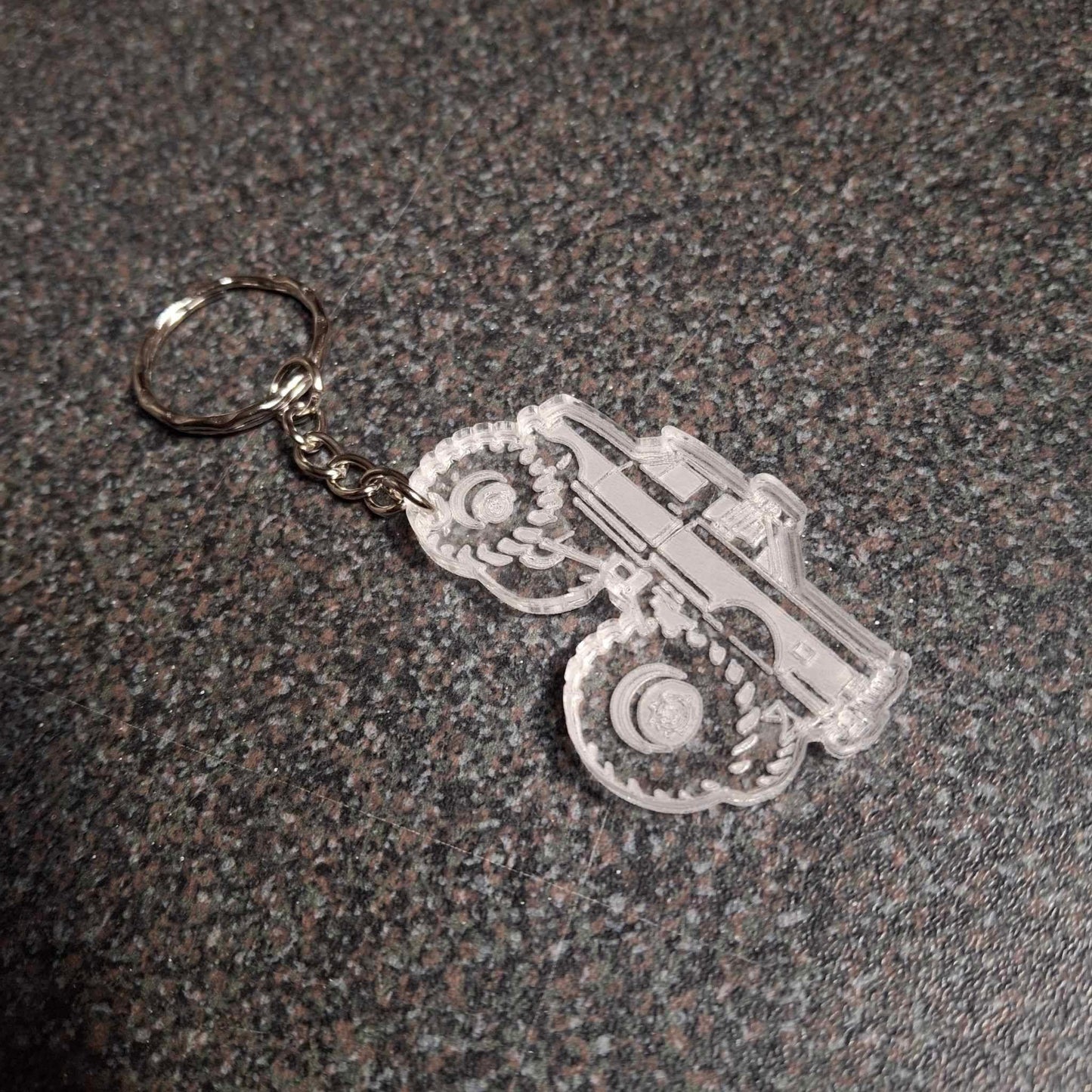 Monster Truck Keyring