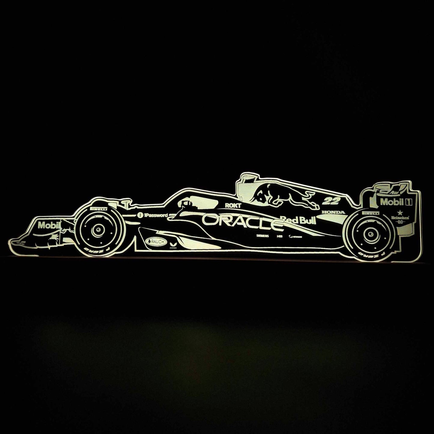 Yuki Tsunoda Red Bull 2025 LED Lamp Light