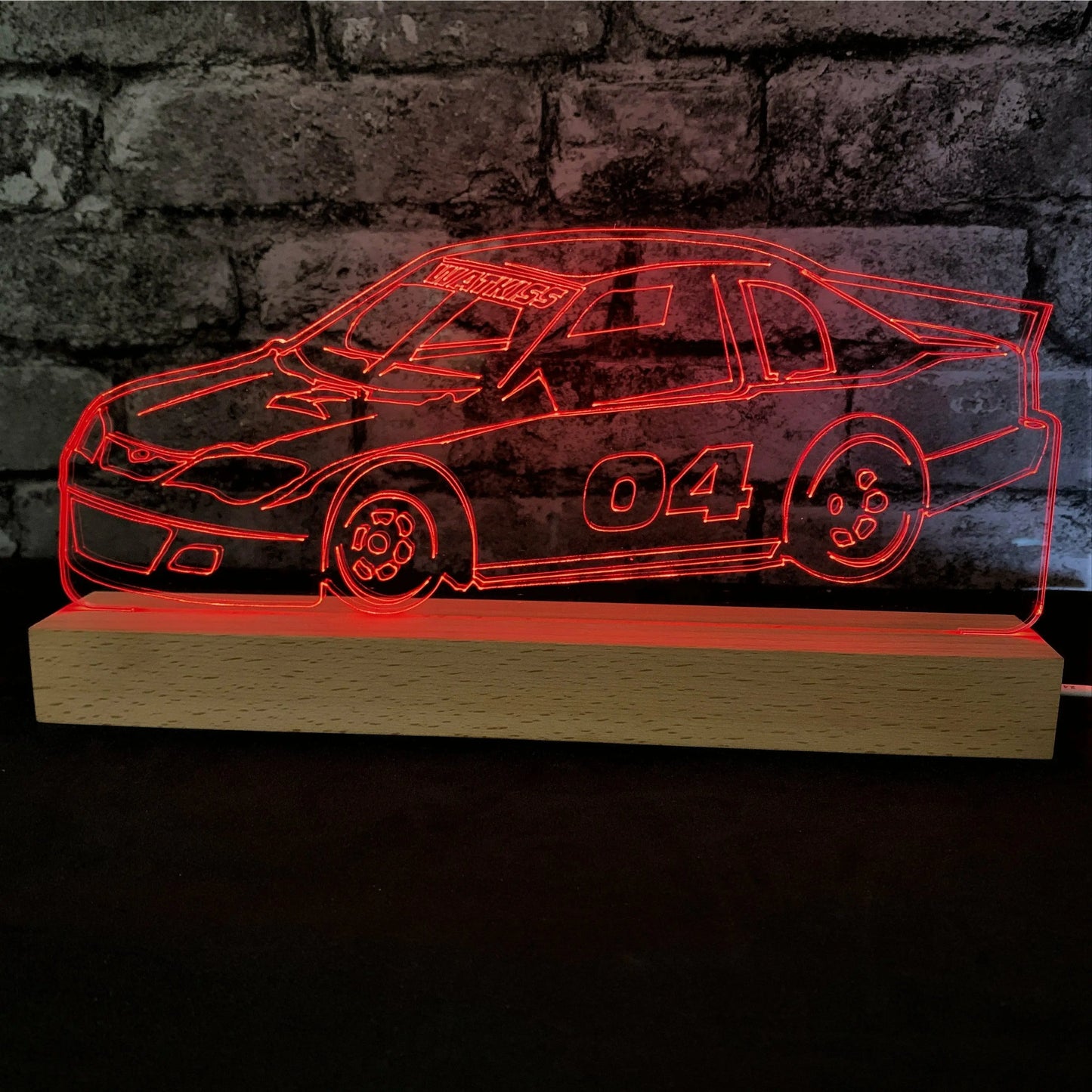 American Cup Car Night Light - Night Lights & Ambient Lighting - Stock Car & Banger Toy Tracks