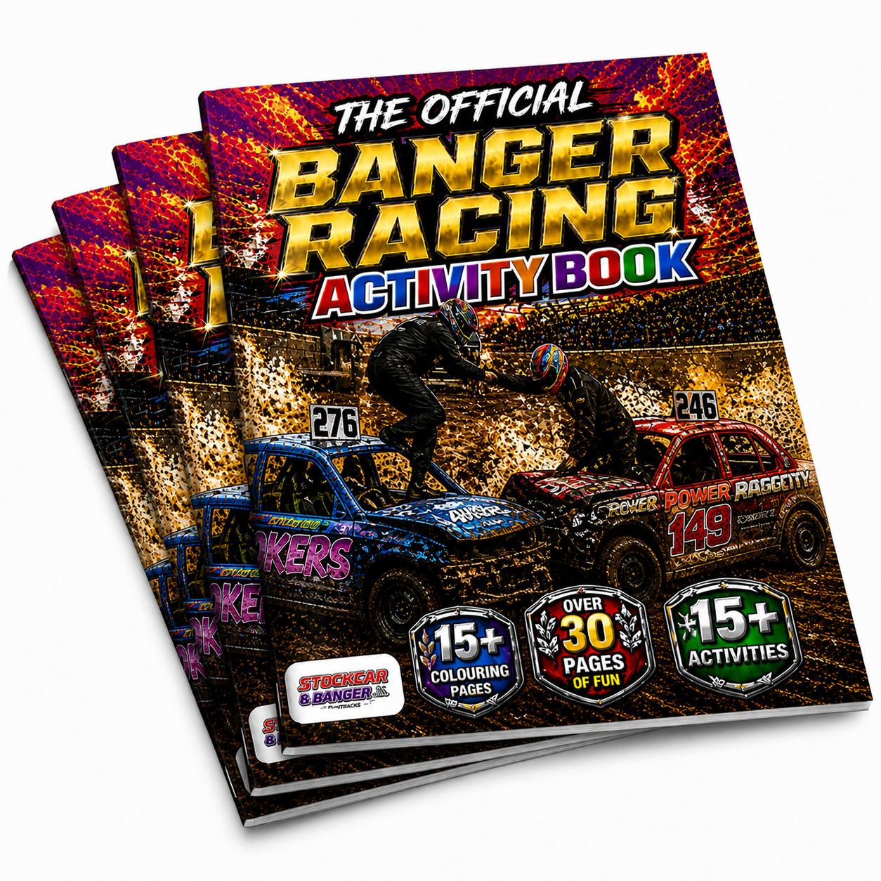 Banger Racing Activity Book