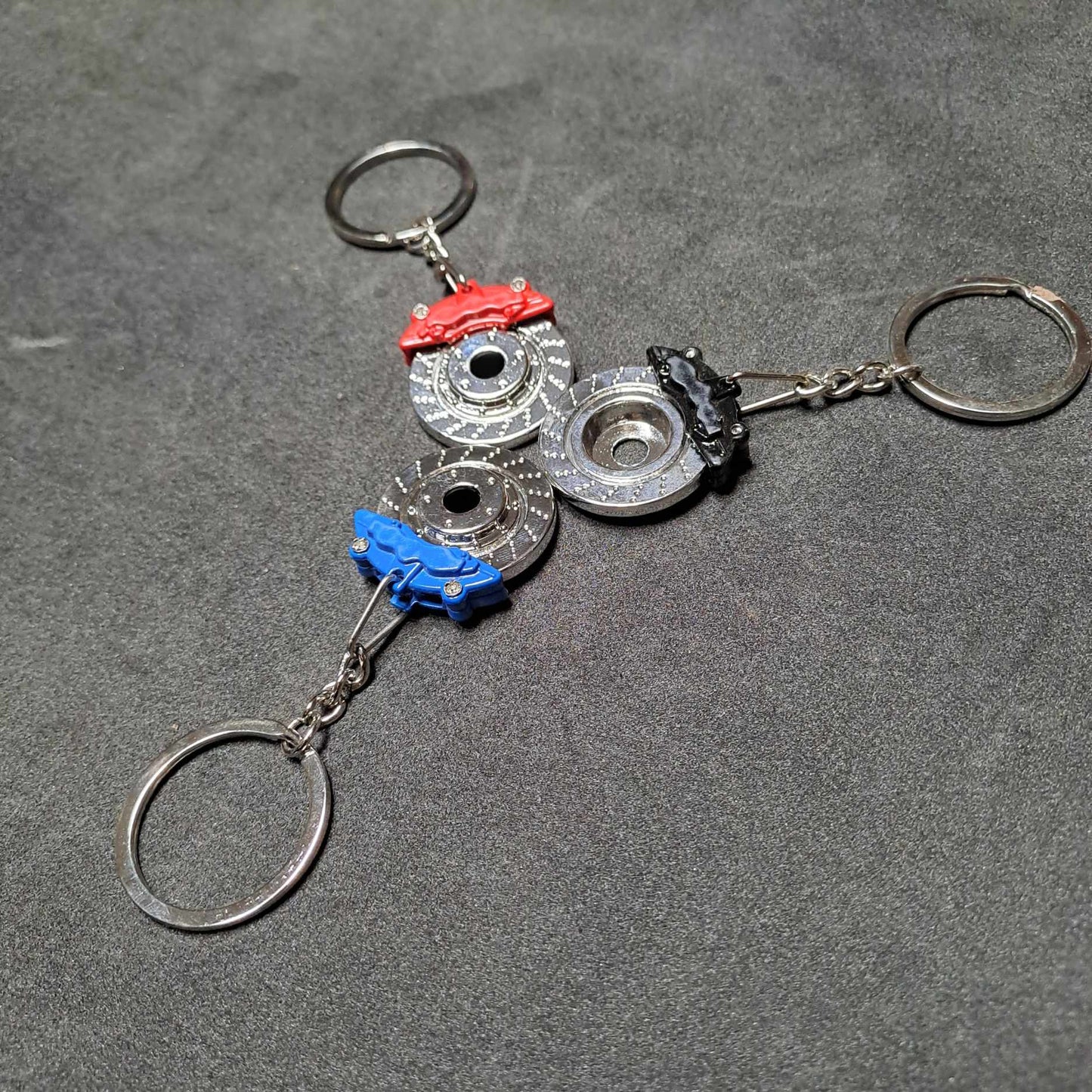 Brake Disc Keyring Key Ring Stock Car & Banger Toy Tracks