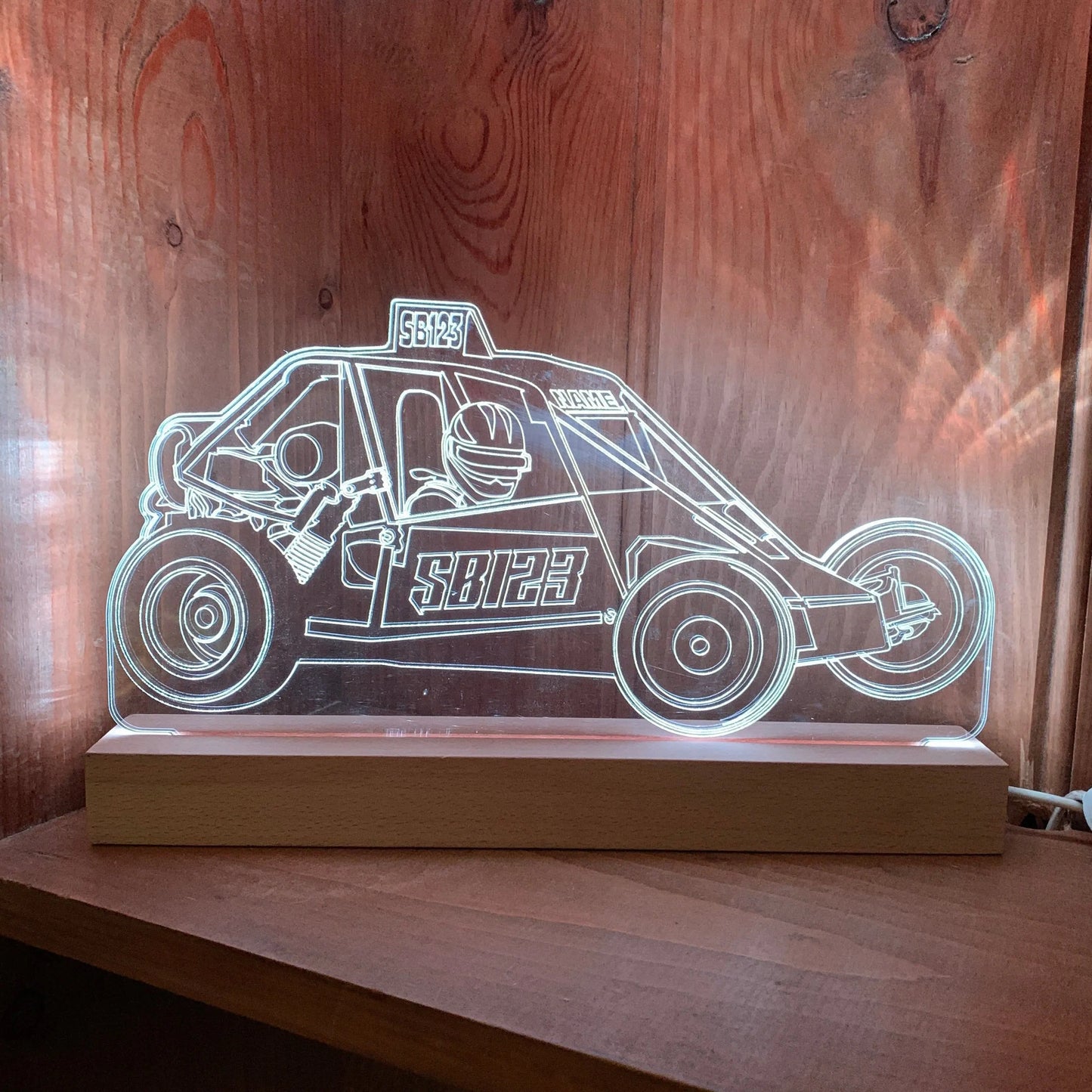 Class 9 - Autograss Night Light Night Lights & Ambient Lighting Stock Car & Banger Toy Tracks