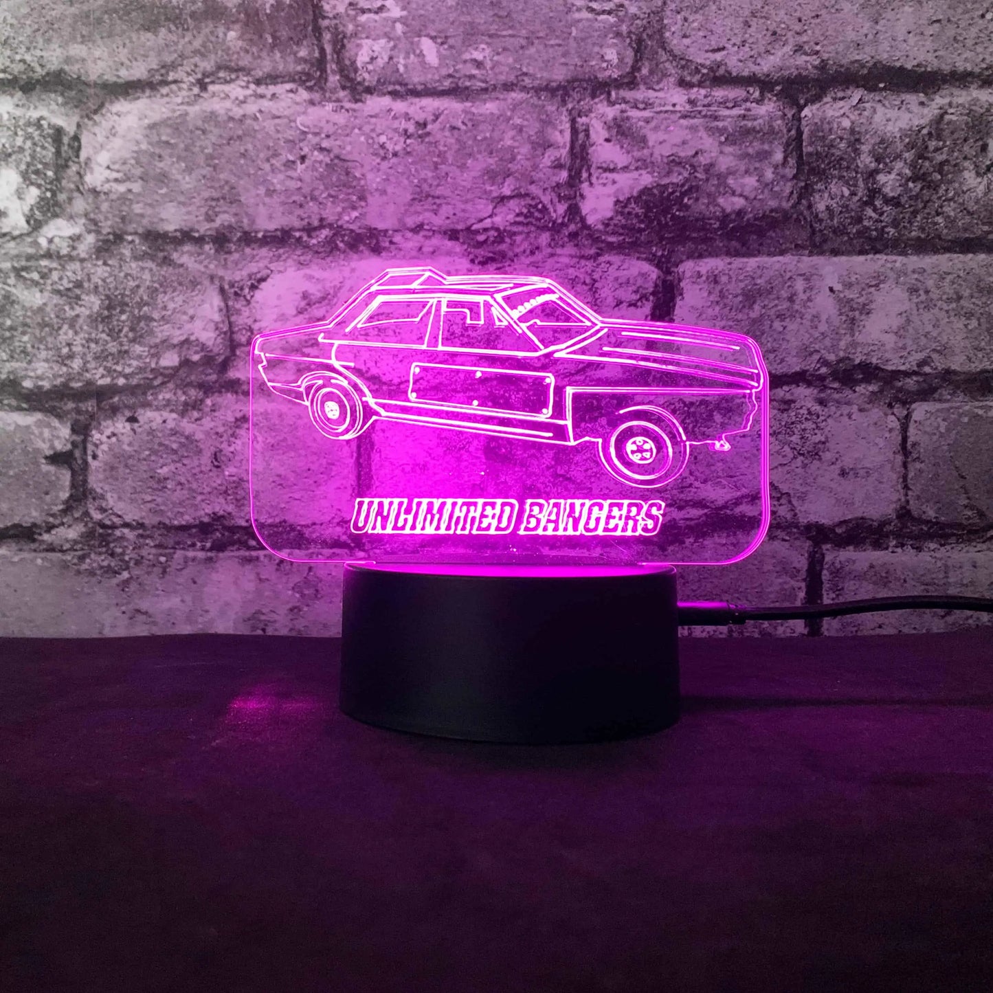 Granada MK1 Banger LED Night Light Night Light Stock Car & Banger Toy Tracks