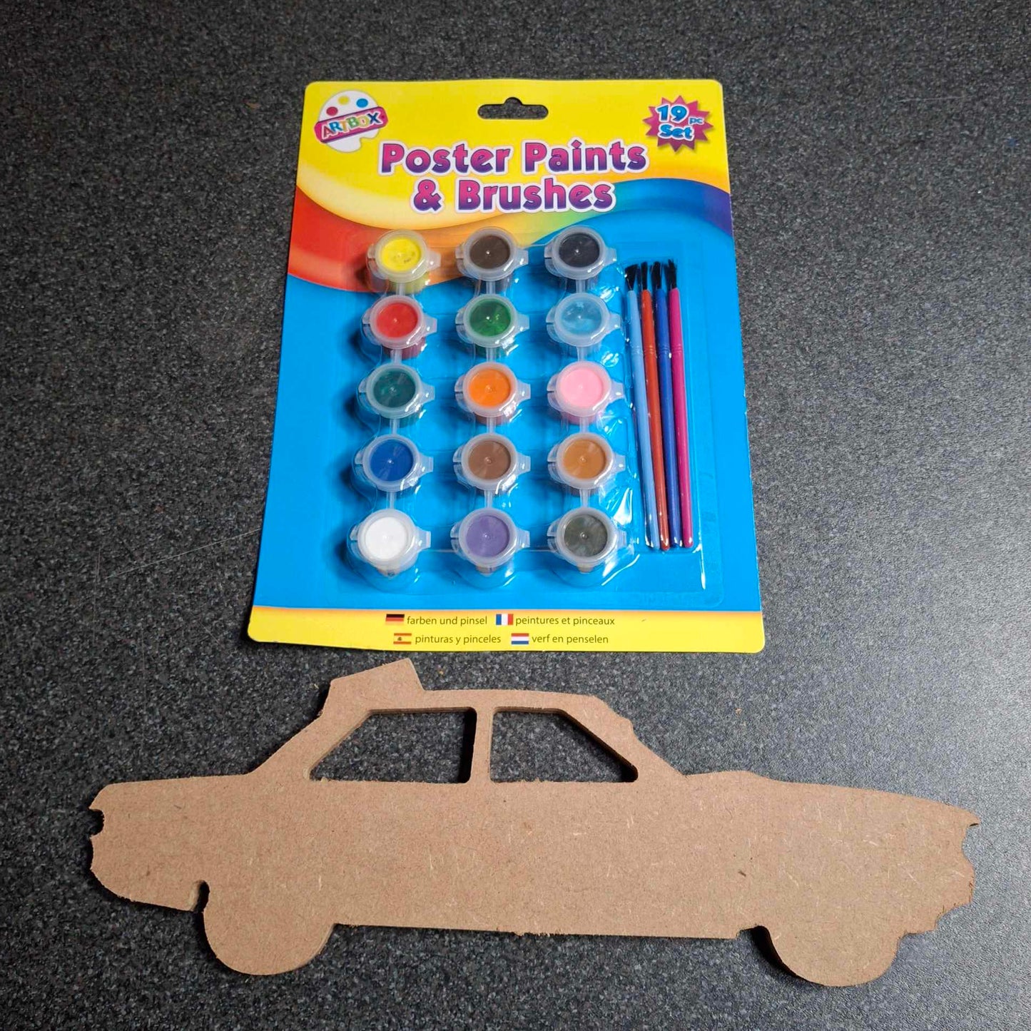 Paint Your Own Granada Kit Paint Your Own Stock Car & Banger Toy Tracks