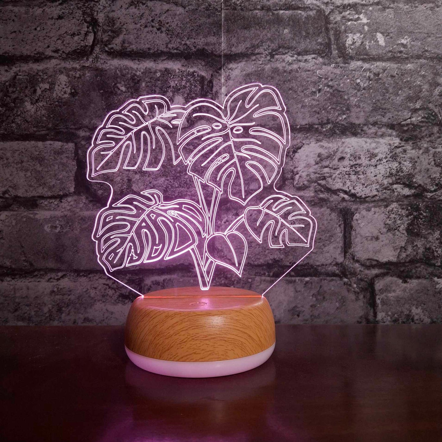 Monstera LED Lamp Night Light Night Light Stock Car & Banger Toy Tracks