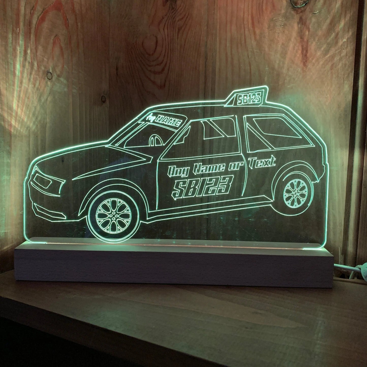 Nova Stock Hatch - Autograss Night Light Night Lights & Ambient Lighting Stock Car & Banger Toy Tracks