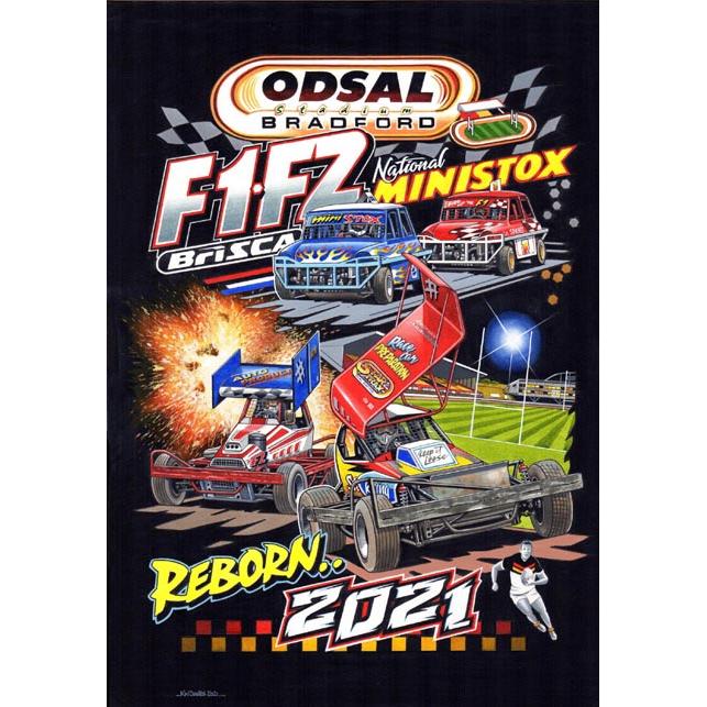ODSAL Reborn F1/F2 Poster Prints Stock Car & Banger Toy Tracks