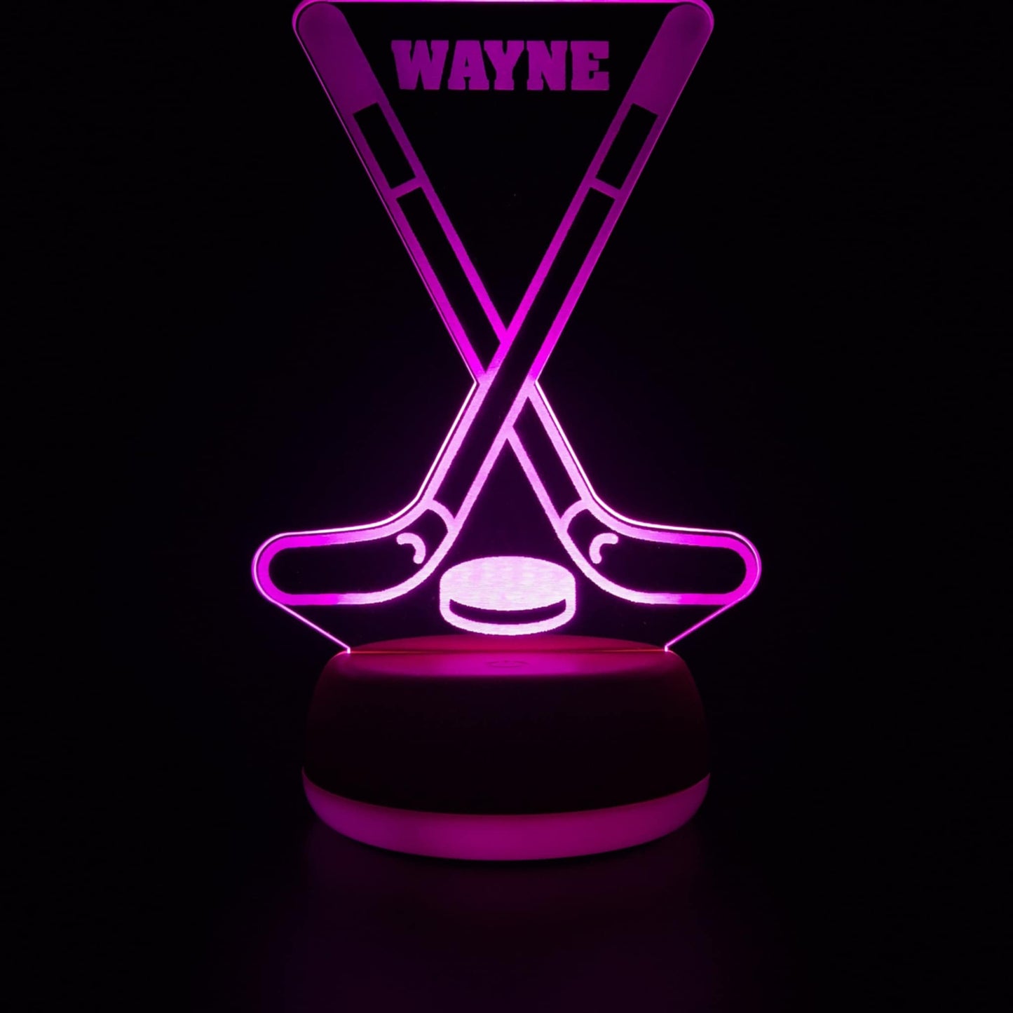 Ice Hockey LED Night Light