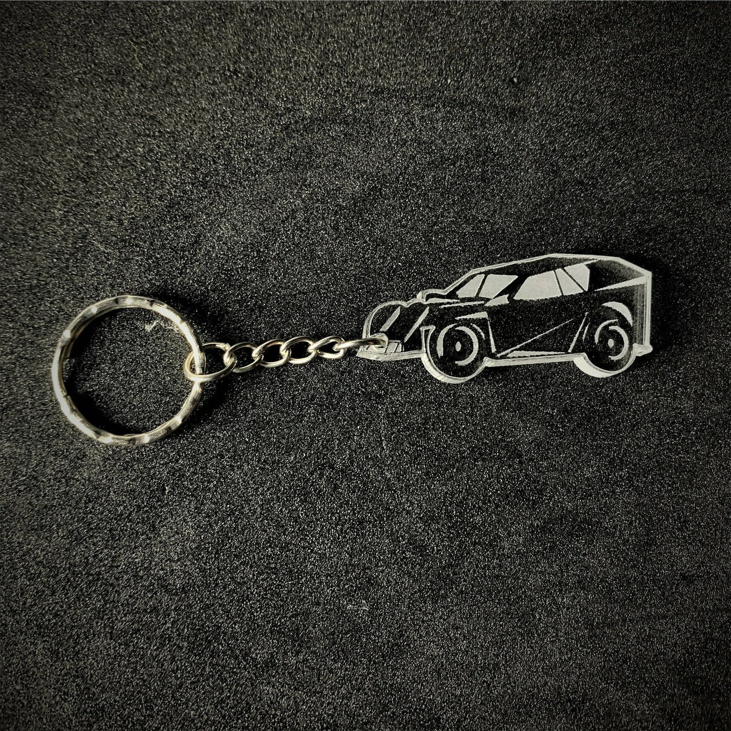 UK Modified Keyring - Key Ring - Stock Car & Banger Toy Tracks