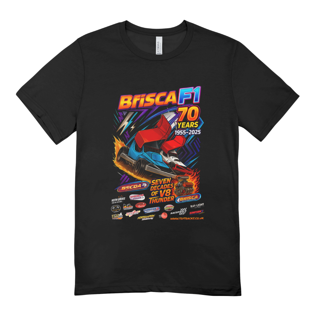 Brisca F1 70 Years 2025 T-Shirt - Children's Sizes