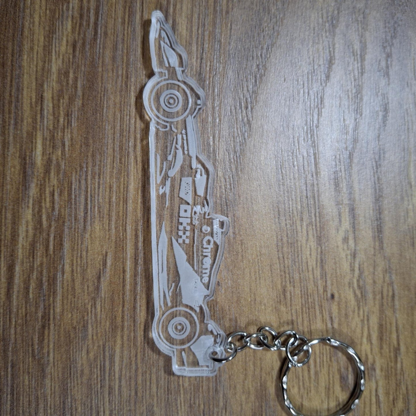 Lando Norris #4 2025 McLaren Keyring