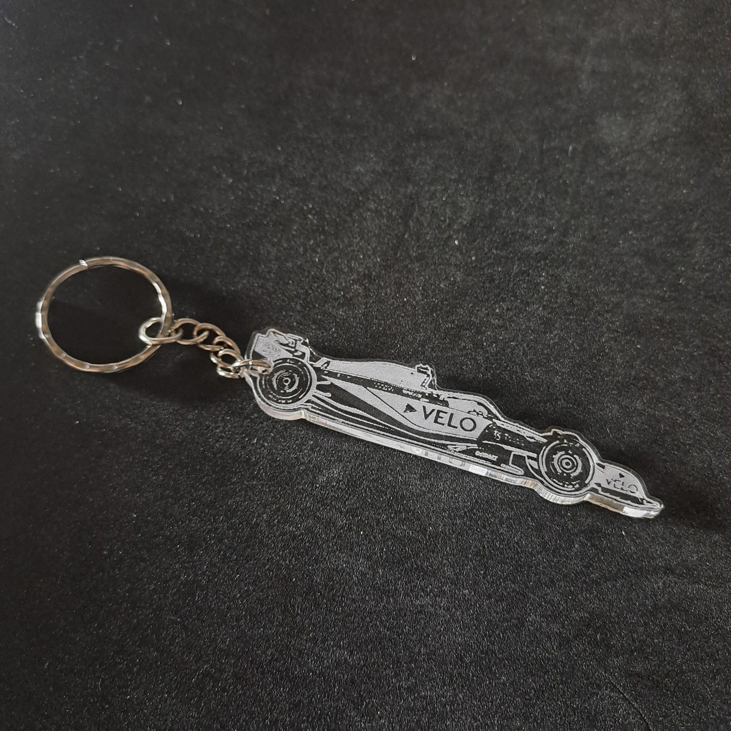 Lando Norris #4 Key Ring Stock Car & Banger Toy Tracks