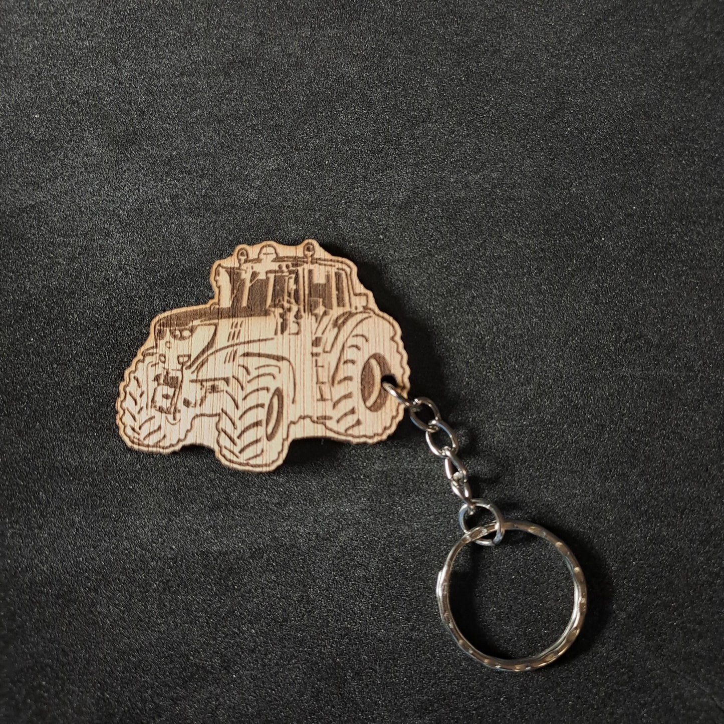 Tractor Keyring Key Ring Stock Car & Banger Toy Tracks