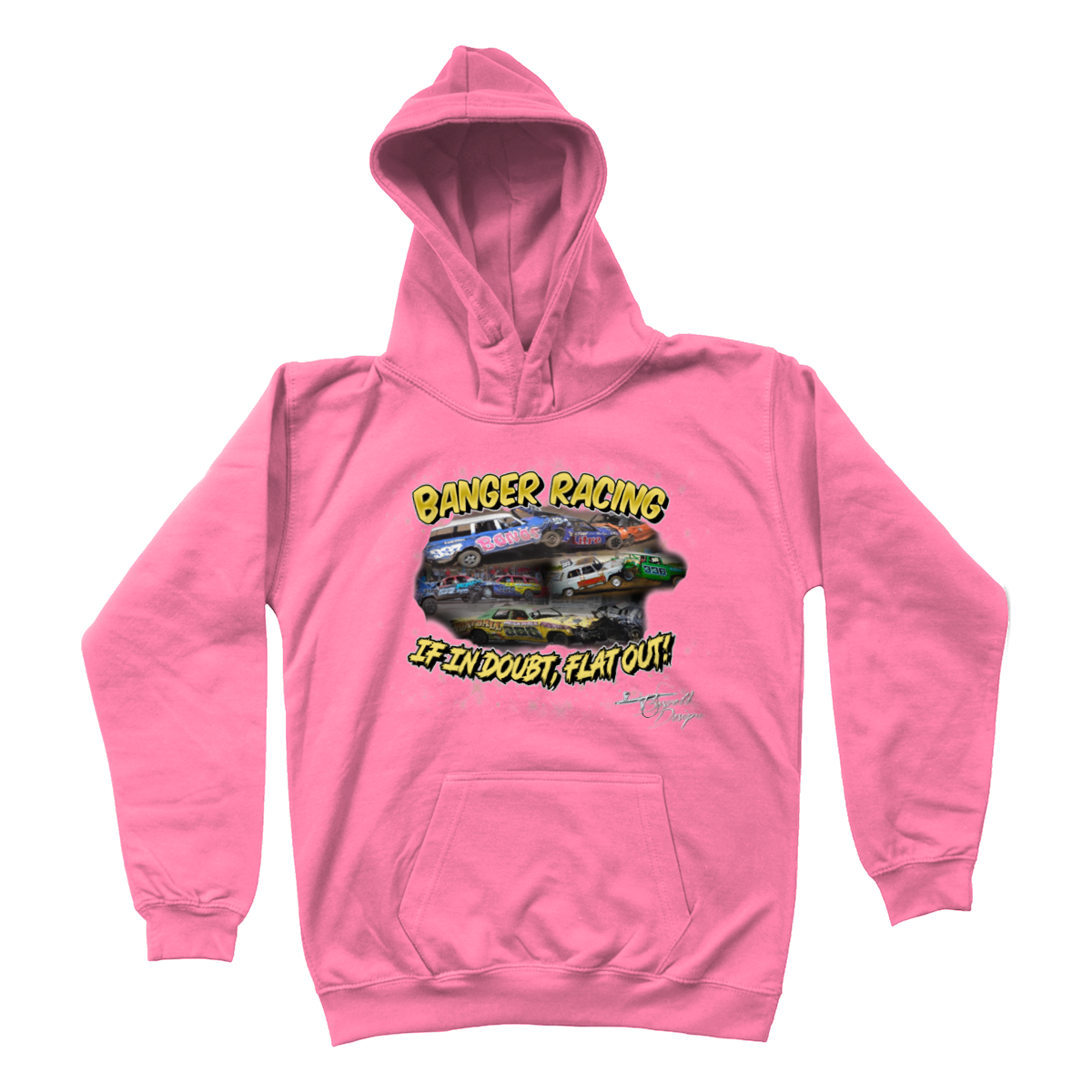 Banger Racing Hoodie - Children's Sizes Hoodie Stock Car & Banger Toy Tracks