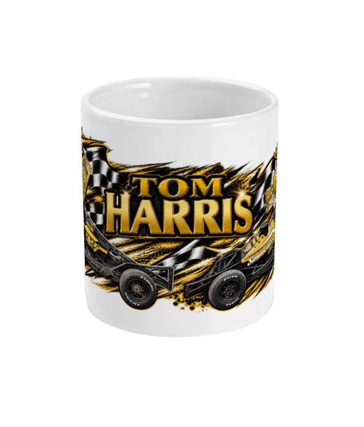 1 Tom Harris Brisca F1 gold mug – front view