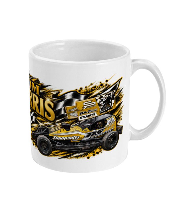 1 Tom Harris Brisca F1 gold mug – right view