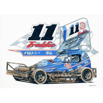 Brisca F1-sticker #11 Freddie 