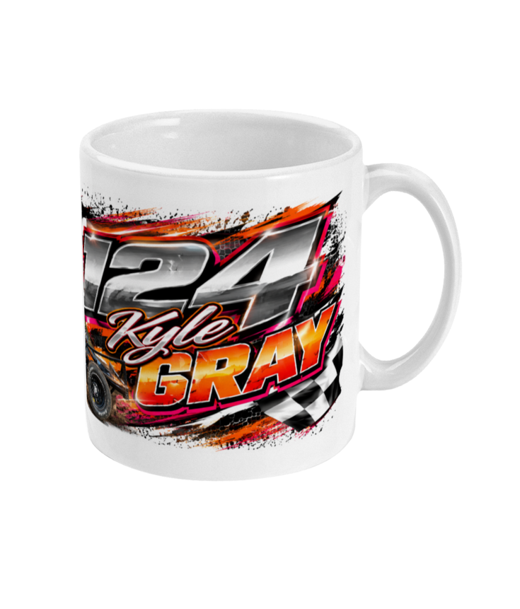 124 Kyle Gray Brisca F1 mug – right view