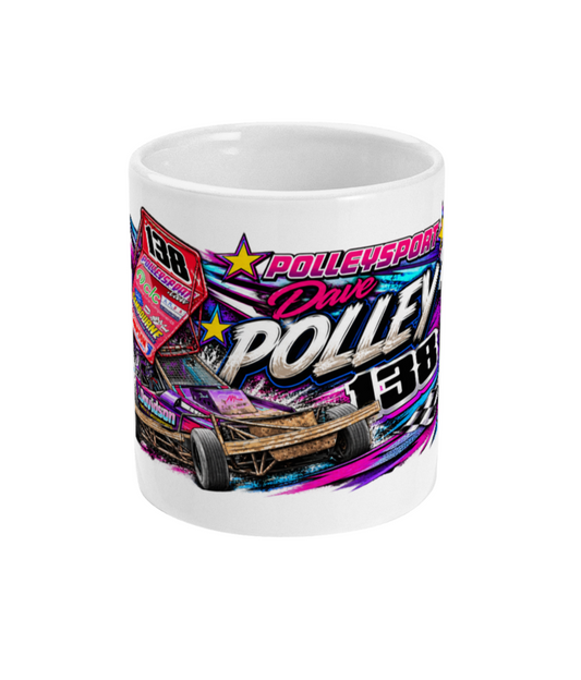 138 Dave Polley Brisca F1 mug – front view