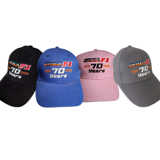 Brisca Formula 1 70 years Cap