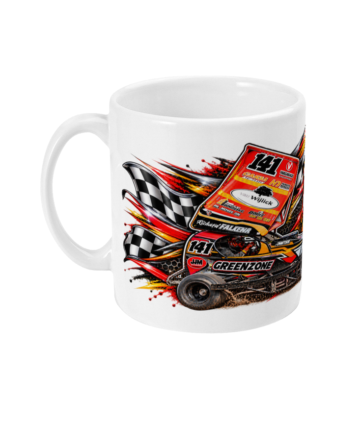 141 Richard Falkena Brisca F1 mug – left view