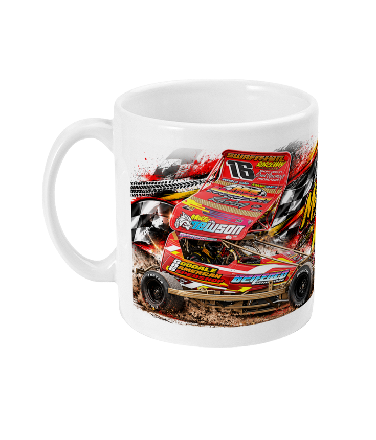 16 Mat Newson Brisca F1 mug – left view