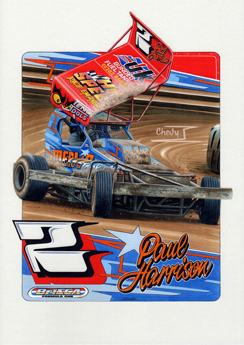 Brisca F1 #2 Paul Harrison Serious Print