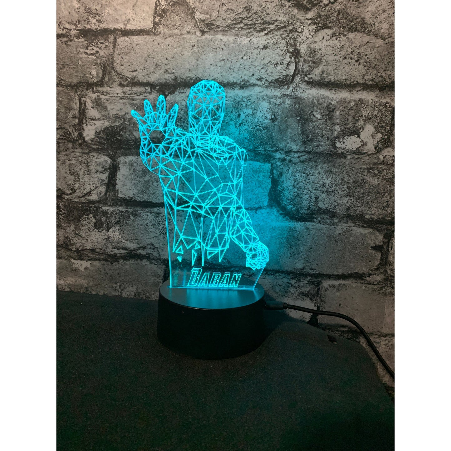 Ironman LED Lamp Night Light