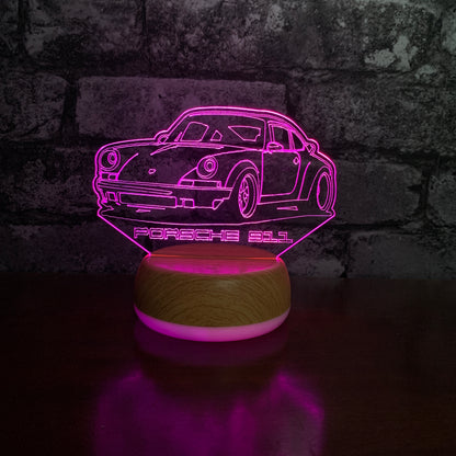 Porsche 911 LED Lamp Night Light