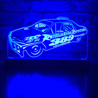 #389 Ryan Santry Saloon Stock Car Night Light