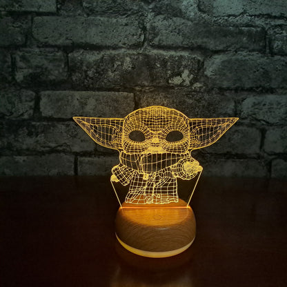 Baby Yoda LED Lamp Night Light