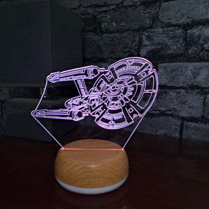 Star Trek Enterprise LED Lamp Night Light