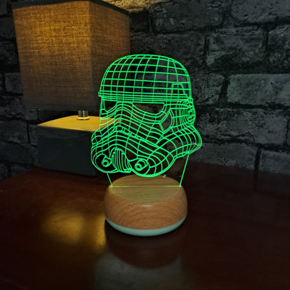 Storm Trooper LED-lamp Nachtlampje