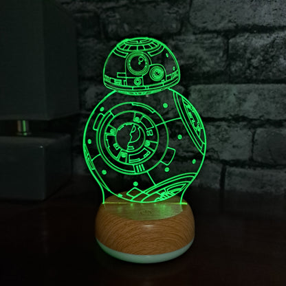 BB8 Droid LED Lamp Nachtlampje