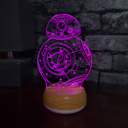 BB8 Droid LED Lamp Nachtlampje