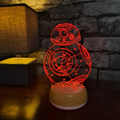 BB8 Droid LED Lamp Nachtlampje