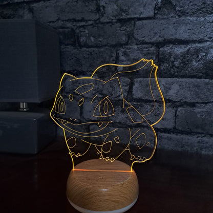 Bulbasaur LED Lamp Night Light