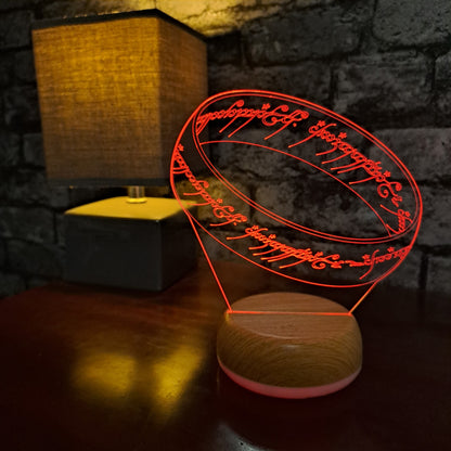 Lord of the Rings The One Ring LED Lamp Night Light