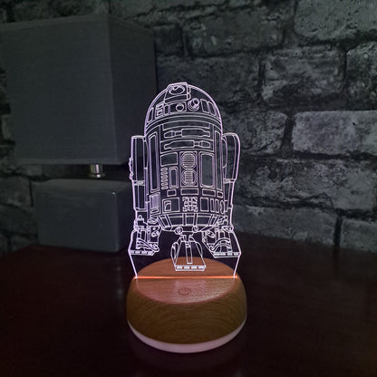 R2D2 Droid LED Lamp Night Light