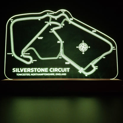 Silverstone Circuit LED Night Light