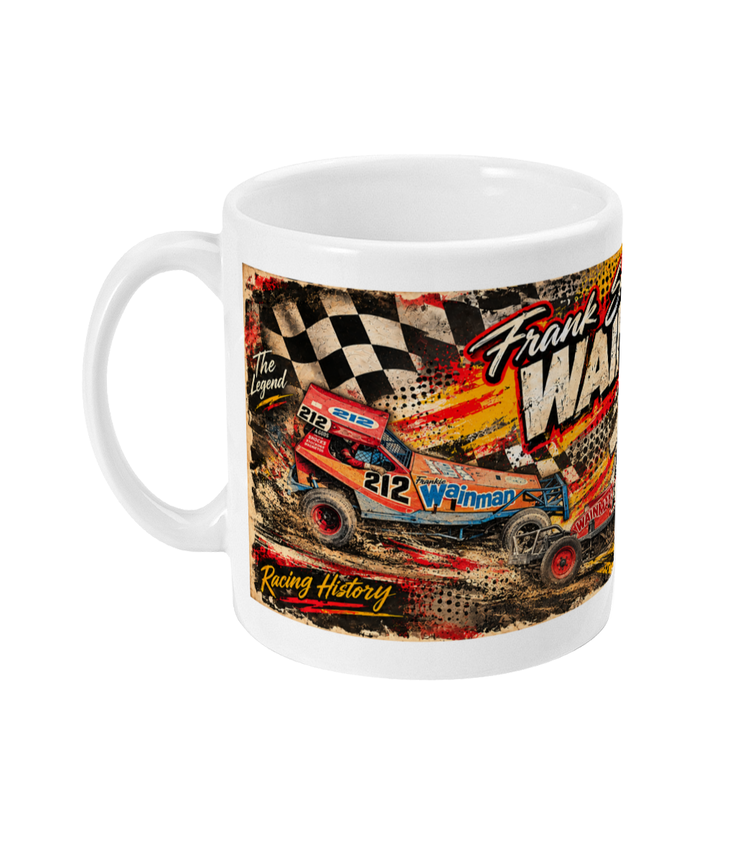 212 Frankie Wainman Snr Brisca F1 mug – left view