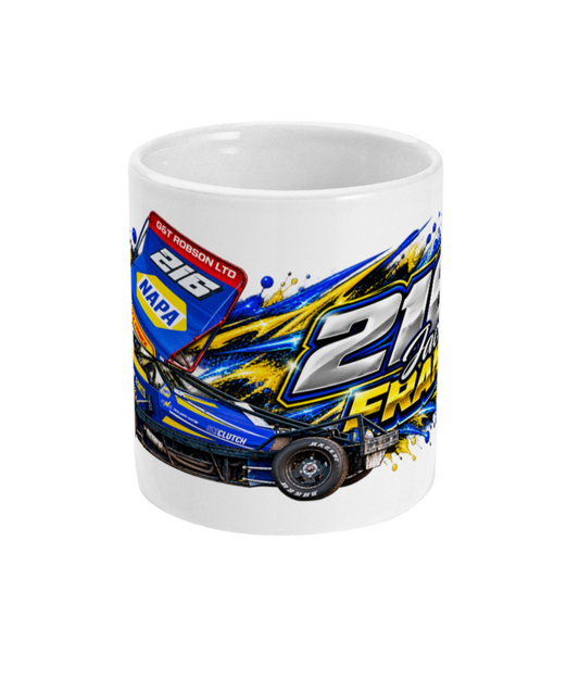 216 Jack France Brisca F1 mug – front view