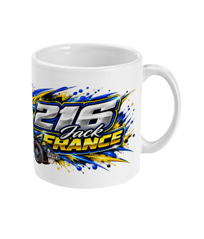 216 Jack France Brisca F1 mug – right view