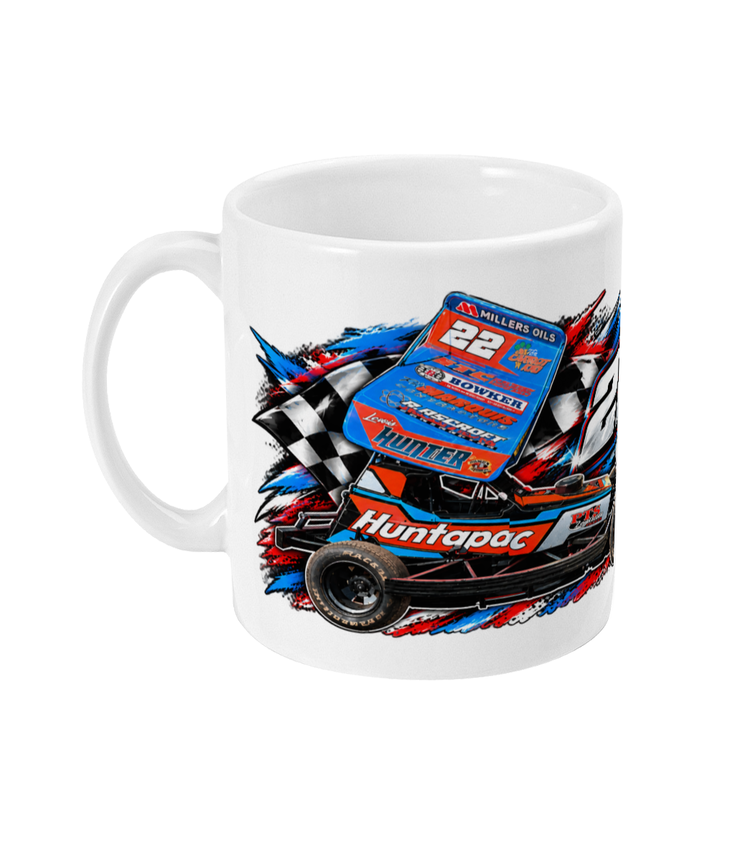 22 Lewis Hunter Brisca F1 mug – left view