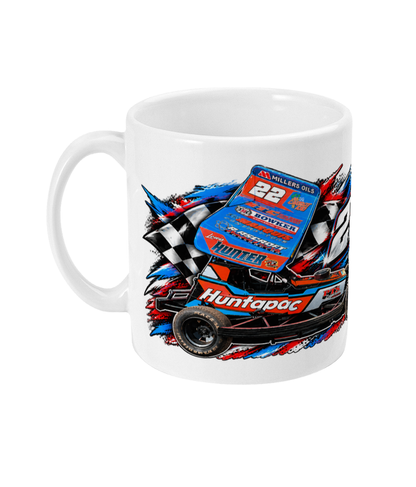 22 Lewis Hunter Brisca F1 mug – left view