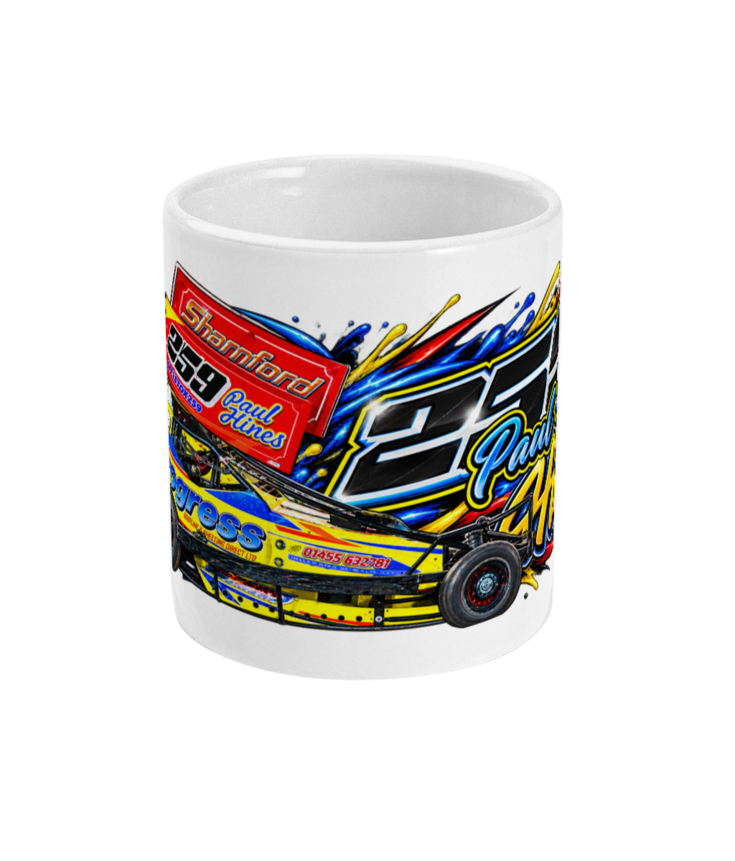 259 Paul Hines Brisca F1 mug – front view